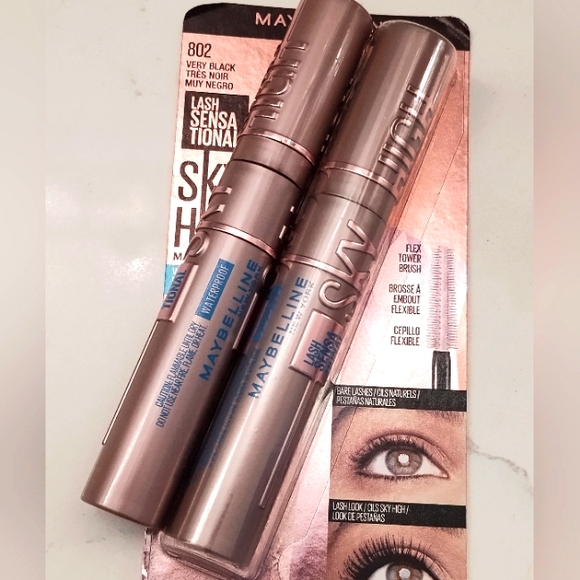 Maybelline Lash Sensational Sky High Mascara - Black One Is Opened, Use Twice. O - Picture 3 of 3